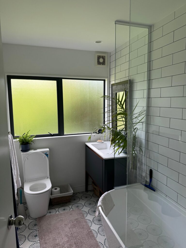 Bathroom renovated by Fortress Group in Glenfield